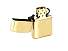 Зажигалка ZIPPO Armor™ с покрытием Brushed Brass, латунь/сталь, золотистая, матовая, 38x13x57 мм