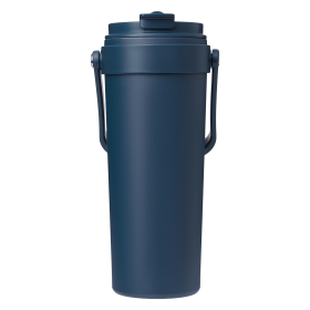 Термокружка вакуумная Solo, синяя