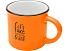 Bari керамическая кружка объемом 240 мл, оранжевый