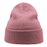 Шапка вязаная  двойная Wind-S, светло-розовый