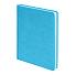 Ежедневник недатированный Bliss,  формат А5, в линейку, голубой