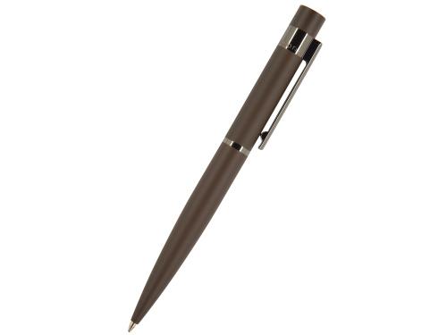 Ручка шариковая автоматическая BrunoVisconti VERONA цвет корпуса коричневый, soft-touch, 1 мм, синяя