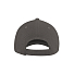 Бейсболка CORDY-S, 6 клиньев, серый