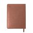 Ежедневник недатированный Joy, формат А5, в линейку, коричневый