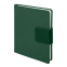 Ежедневник недатированный Mod, формат А5, в линейку, зеленый