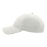 Бейсболка с NFC-меткой в козырьке GREEN CAP 265 из органического хлопка , белый