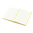 Блокнот A5 Monte в твёрдом переплёте, Желтый