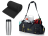Подарочный набор с пледом, термокружкой и сумкой для инструментов, черный