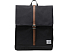Herschel City рюкзак из переработанного материала объемом 16 л - сплошной черный