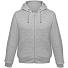 Толстовка мужская Hooded Full Zip серый меланж