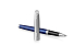 Ручка роллер Waterman Hemisphere Entry Point Stainless Steel with Blue Lacquer в подарочной упаковке