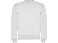 Свитшот с начесом Clasica унисекс, белый