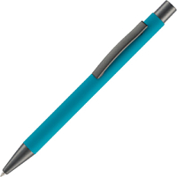 Ручка шариковая Atento Soft Touch, бирюзовая Ручка шариковая Atento Soft Touch, бирюзовая