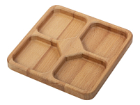 Менажница квадратная Snacks Менажница квадратная Snacks