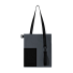 Шоппер Superbag Color (темно-серый с чёрным)