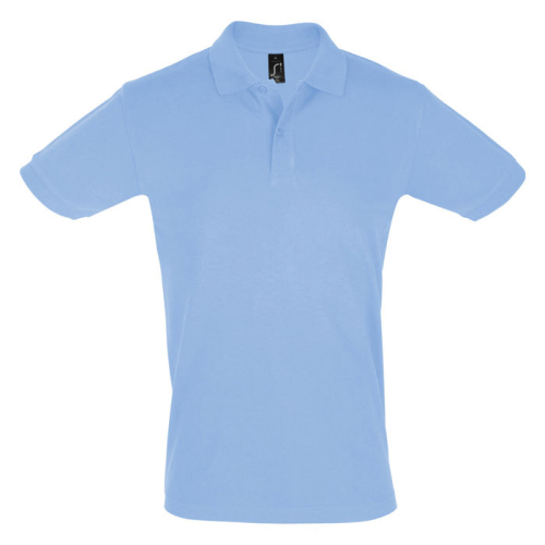 Поло мужское PERFECT MEN 180, голубой