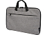 Эко- чехол для ноутбука Libra 2 в 1 из переработанного пластика, серый яркий