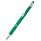Ручка металлическая Ingrid софт-тач, Зеленый