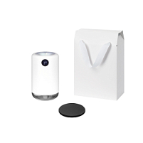 Подарочный набор Bliss, Auris, черный (увлажнитель воздуха, зарядное устройство)