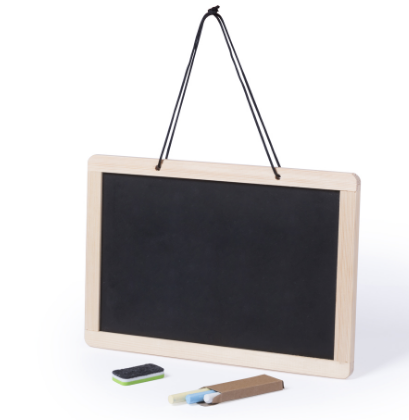 Меловая и маркерная доска MARNIK, 31 x 21 x 1.2 см, дерево, пластик, 16+, черный