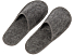 Тапочки для бани и сауны Healing, графит