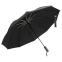 Зонт складной автоматический обратного сложения Forest Lotus Reverse, Чёрный