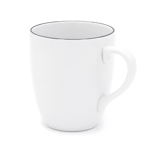 Кружка фарфоровая 300 см3 челси, Черный