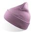 Шапка вязаная  двойная Wind-S, сиреневый