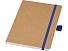 Блокнот Berk формата из переработанной бумаги, cиний