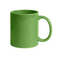 Кружка "DECOL" для деколи, 330 мл, d=82 мм, премиум, зеленая, зеленый