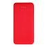 Внешний аккумулятор Elari Plus 10000 mAh, красный