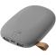 Аккумулятор с беспроводной зарядкой Pebble Wireless 9000 мАч, серый