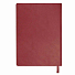 Бизнес-блокнот LADY, формат А5, бордовый, блок в клетку, бордовый