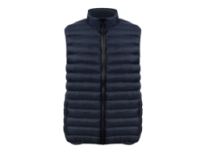 Стеганый жилет Uniqloud, темно-синий