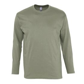 Футболка мужская с длинным рукавом MONARCH 150, хаки