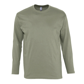 Футболка мужская с длинным рукавом MONARCH 150, хаки