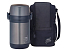 Термос из нерж.стали с пластиковыми контейнерами и ложкой тм THERMOS JLS-1601 Food 1.6L, серый