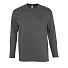 Футболка мужская с длинным рукавом MONARCH 150, темно-серый