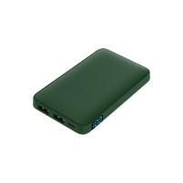 Внешний аккумулятор с подсветкой Ancor 5000 mAh, зеленый Внешний аккумулятор с подсветкой Ancor 5000 mAh, зеленый
