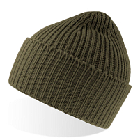 Шапка OAK рельефная из пряжи Polylana®, оливковый