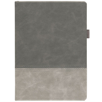 Ежедневник Horizon, недатированный, серый