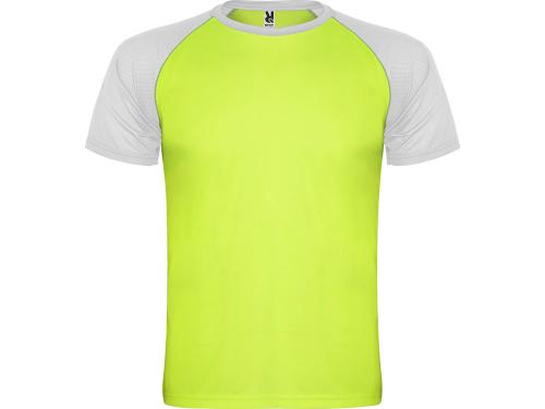 Спортивная футболка Indianapolis мужская, неоновый зеленый/белый