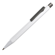Ручка шариковая SCALEN, белый, темно-серый