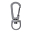 Застежка-карабин Snap Hook, S, серая