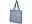 Эко-сумка с клинчиком «Pheebs» из переработанного хлопка, цвет: синий