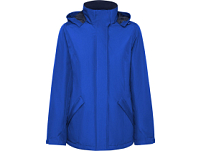 Парка утепленная America женская, королевский синий