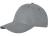 Бейсболка Davis, 6 панелей, серый