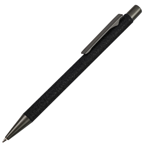 Ручка шариковая FACTOR FOLIO, черный, серебристый