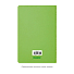 Блокнот Alpha slim, салатовый