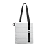 Шоппер Superbag Bubble, с кнопкой (белый с черным)